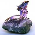 Hand Blown Glass Mermaid