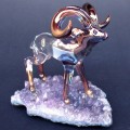 Hand Blown Glass Bighorn Sheep Ram