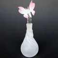 Hand Blown Glass Butterfly Perfume Bottle