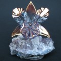 Hand Blown Glass Orchid