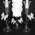 Butterfly Unity Candle Holder
