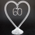 60th Anniversary Wedding Cake Topper