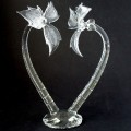 Blown Glass Palm Tree Wedding Cake Topper