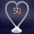 50th Anniversary Wedding Cake Topper