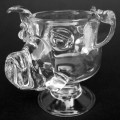 Pig Coffee Mug Hand Blown Crystal Wine Glass 