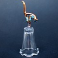 Hand Blown Glass Cat Thimble