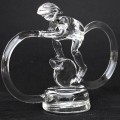 Triathlete Trophy Award Sculpture Male Triathlon Trophies