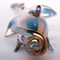 Hand Blown Glass Rose Bud Anniversary Gift